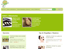 Tablet Screenshot of consejosparamujeres.com